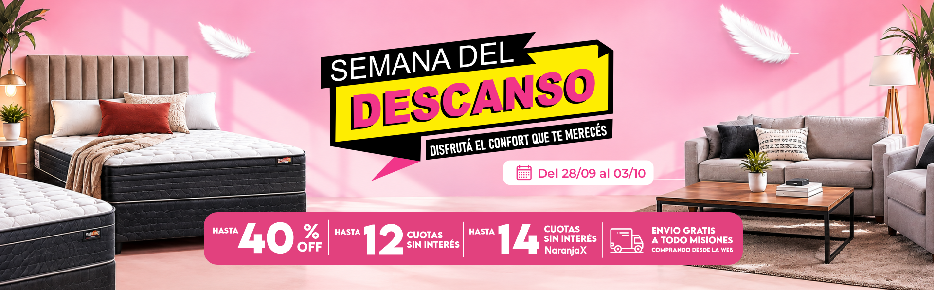 Placa portada web semana del descanso 