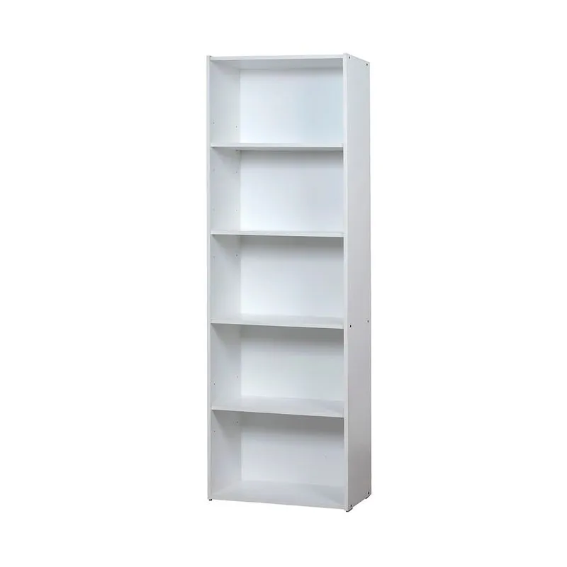 Mesina biblioteca 5 espacios blanco