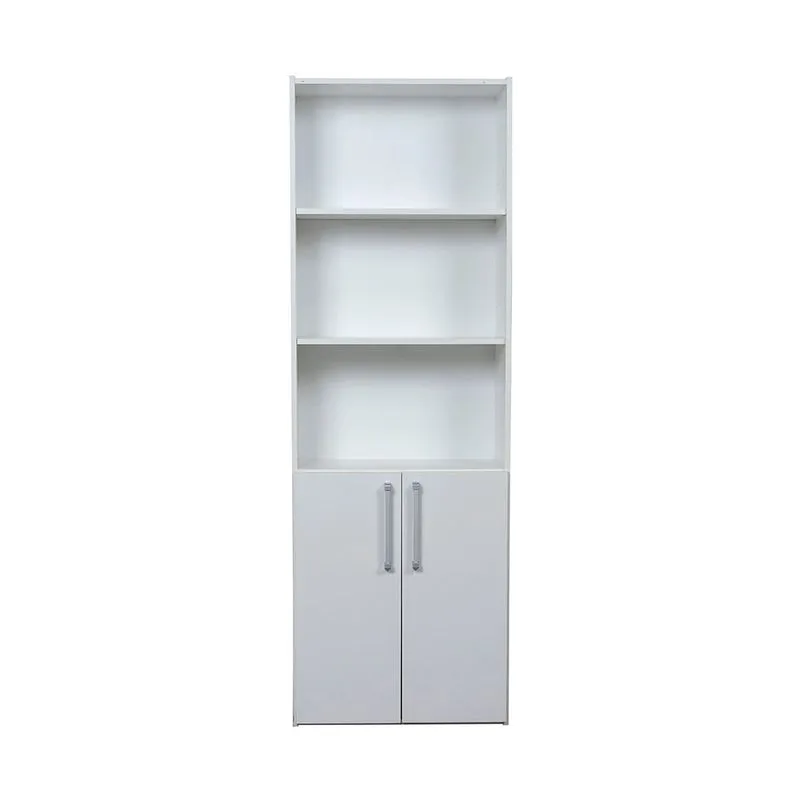 Mesina biblioteca 5 espacios 2 puertas nebraska gris