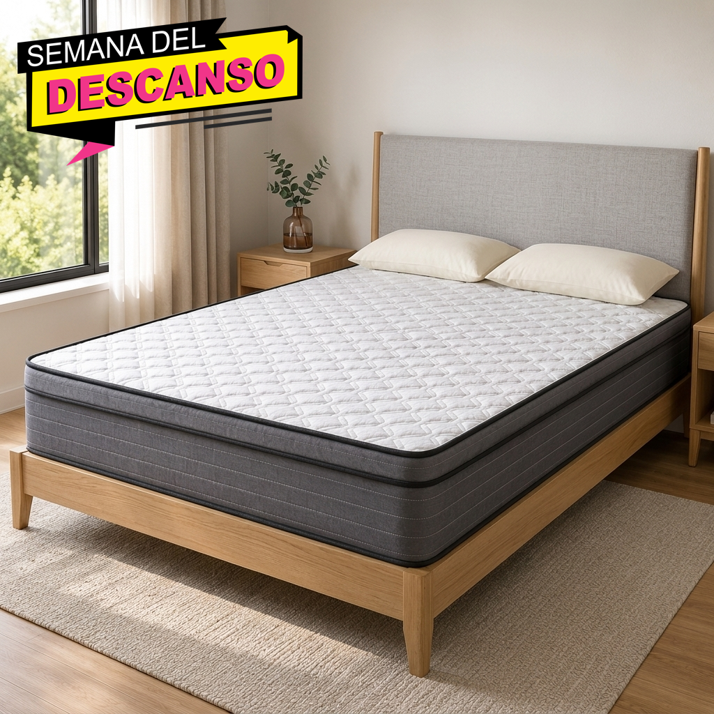 Colchon The Best Euro espuma 140x30