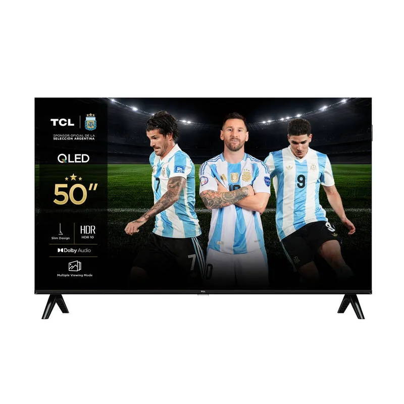 Led Smart Tv 50 TCL Qled FHD HDR10 Google TV gtia 12m.