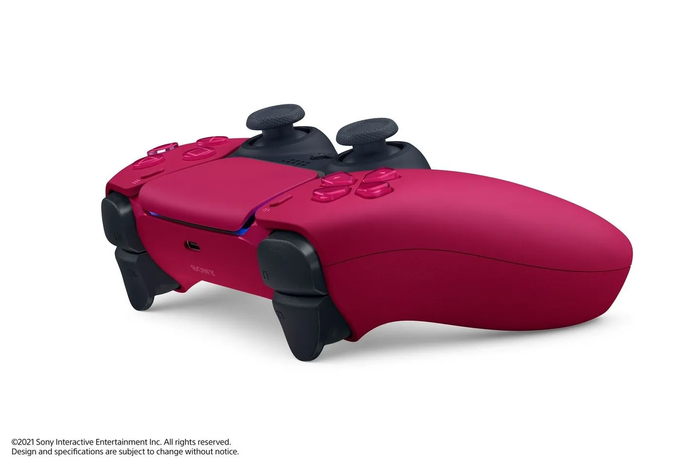 Joystick Sony para PS5 DualSense color cosmic red amer