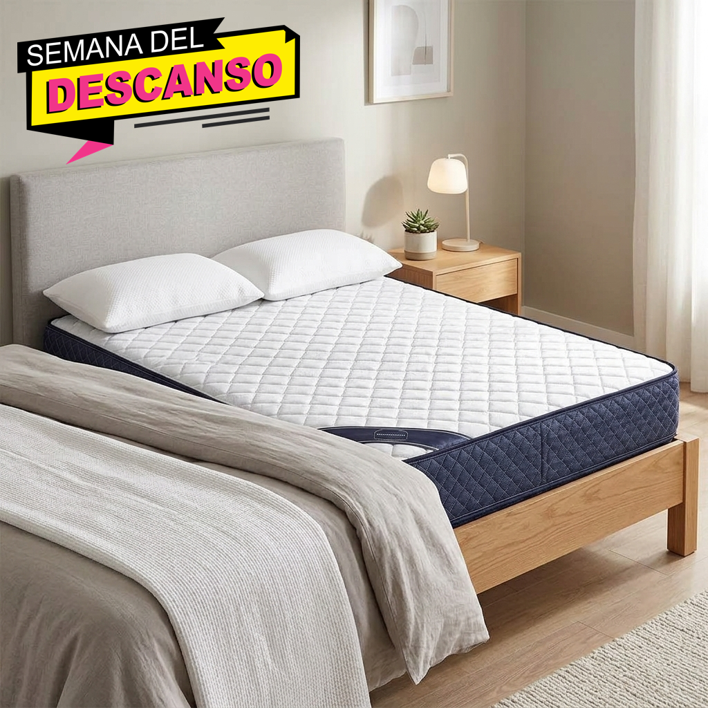 Colchon Embajador resorte 140x26 D25 jack. sat. mat. 3A.