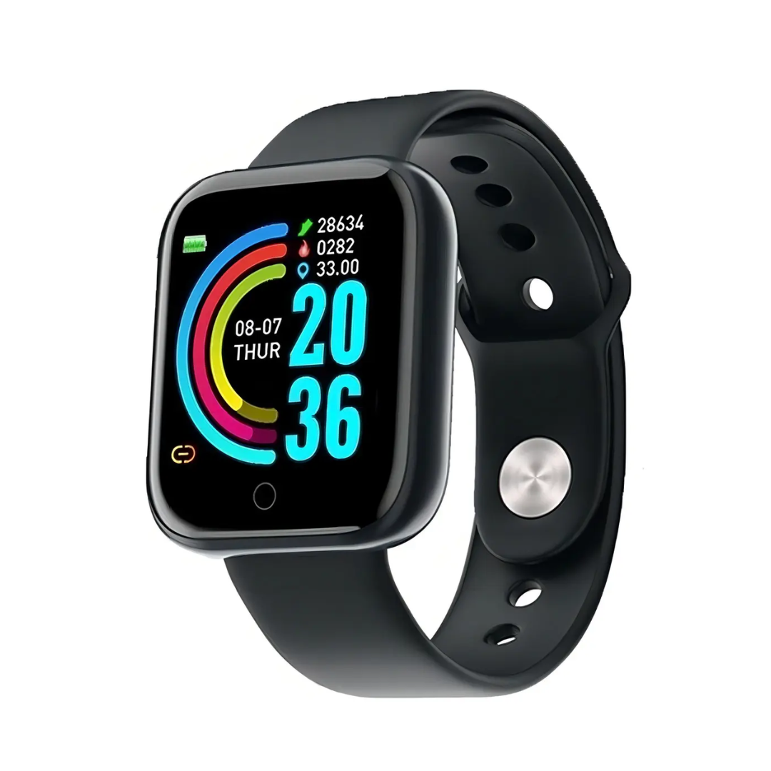 Reloj smart Suono con boton touch negro