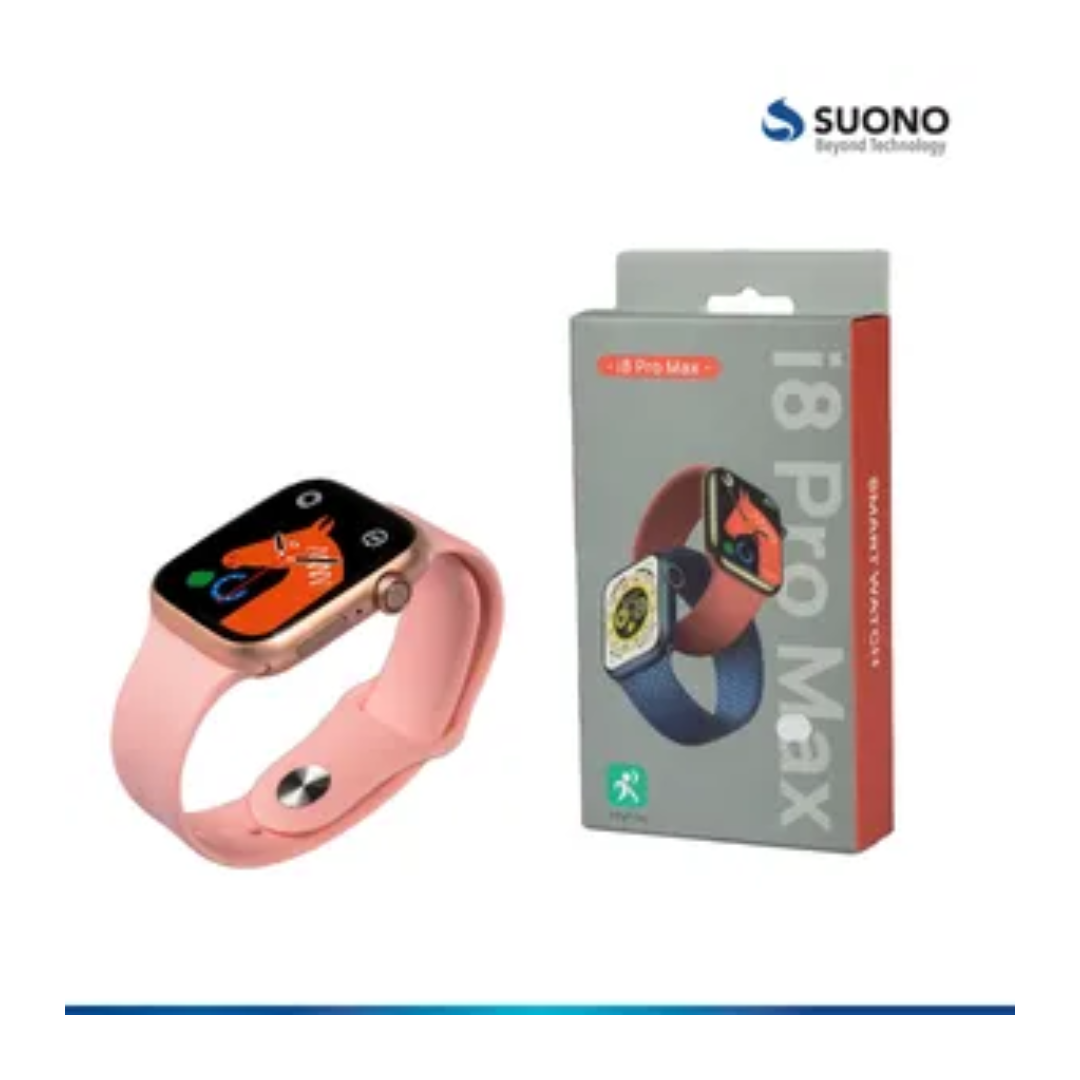 Reloj smart Suono i8 pro max rosa