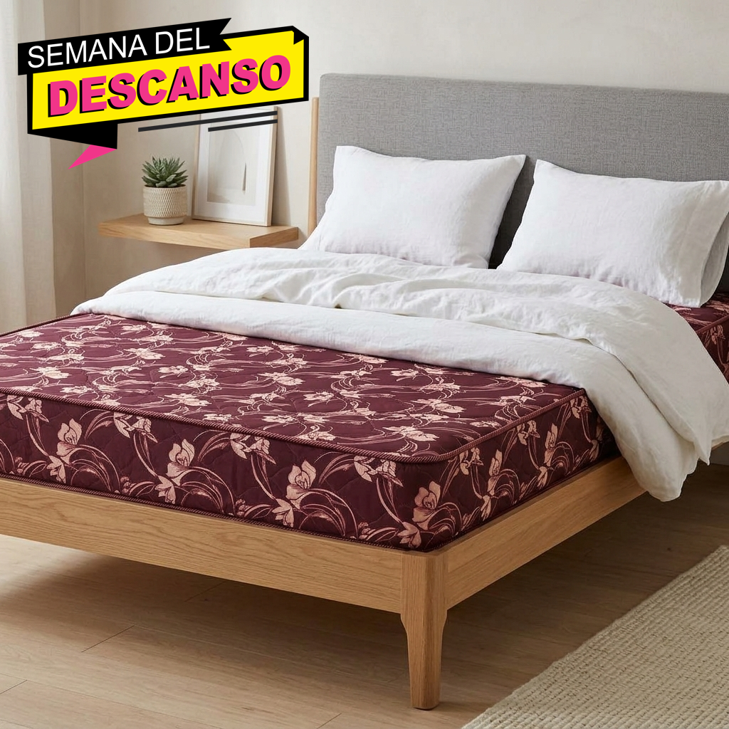 Colchon total matelasse Bahia Jackard 100x20 6m. 412