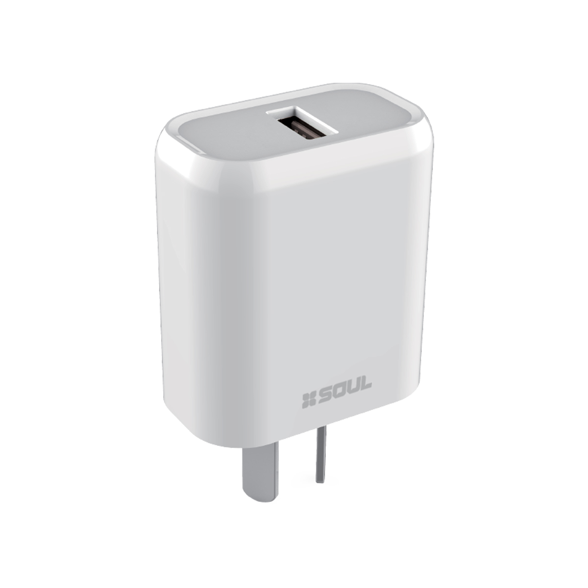CARGADOR VIAJERO ONE CHARGE USB X 1 2.4A TIPO C BLANCO