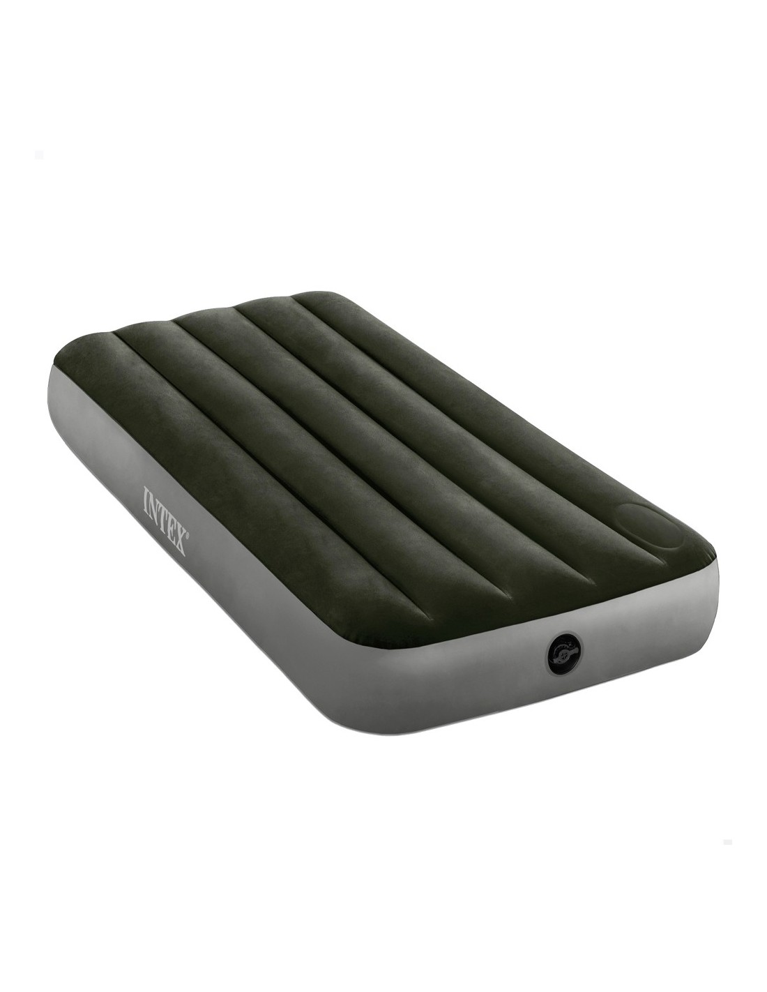 Colchon inflable 1 plaza Intex y otras marcas con inflador