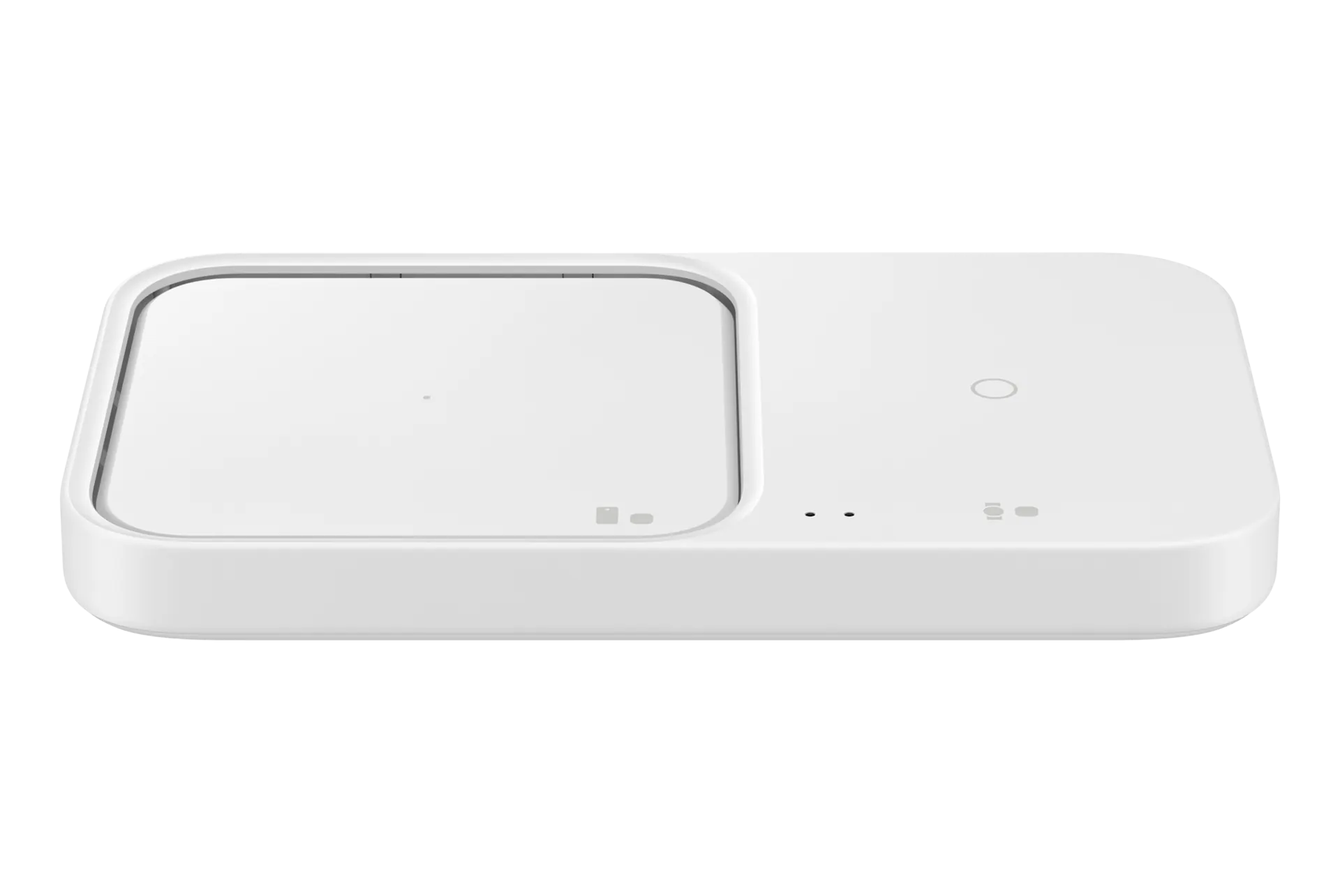 Cargador Inalmbrico Duo Samsung type C 15W Sin cable cable blanco