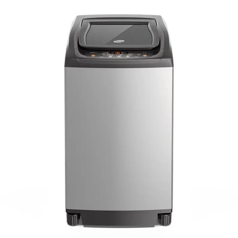Lavarropas Gafa carga superior FuzzyFit plata 7kg gtia 12m.