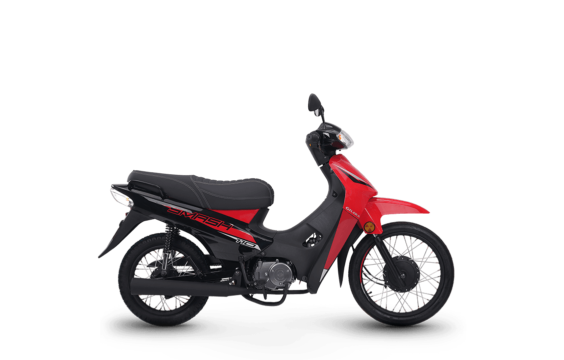 Gilera Smash 110cc eco vs rojo nueva version