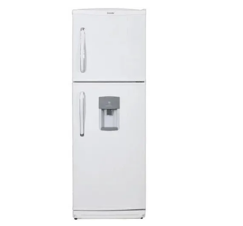 Heladera Bambi 386lts blanca con dispenser gtia 12m.
