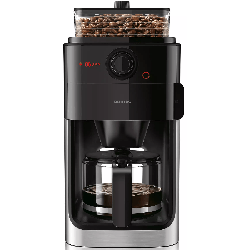 Cafetera Philips 1.2lts con molinillo Tio Musa gtia 6m.