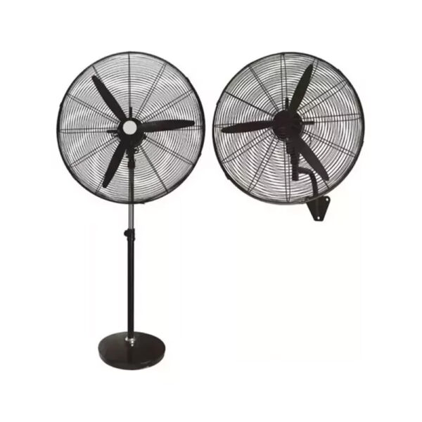 Ventilador pie.pared indultrial 30 Hamers 2 en 1 gtia 6m.