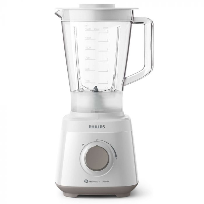 Licuadora Philips 2lts Pro Blend 4 550w. blanca gtia 6m