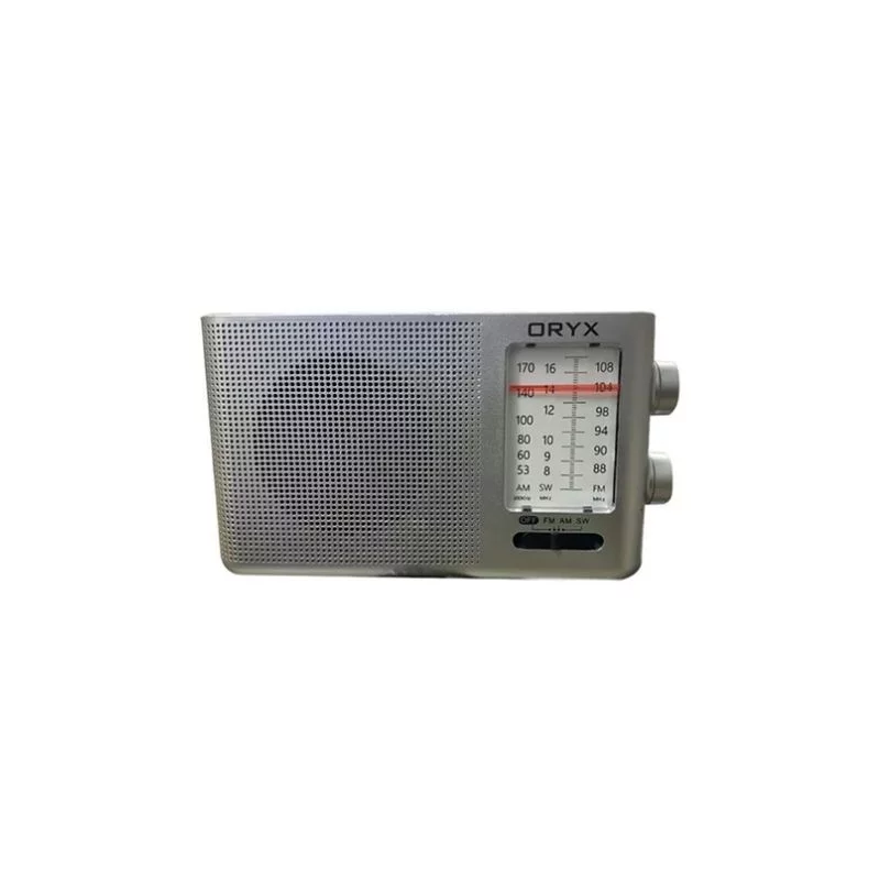 Radio dual Oryx 3 bandas con antena y manija gtia 6m.