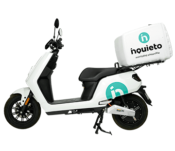 LVN electrica LX05 Bosch 1.5kw 60v 23.4AH bluetooth 1 bateria blanco