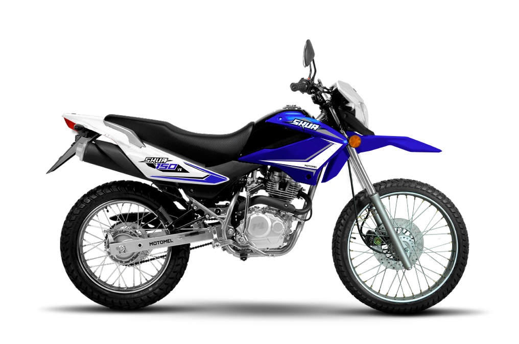 Motomel Skua 150cc cross V6 azul