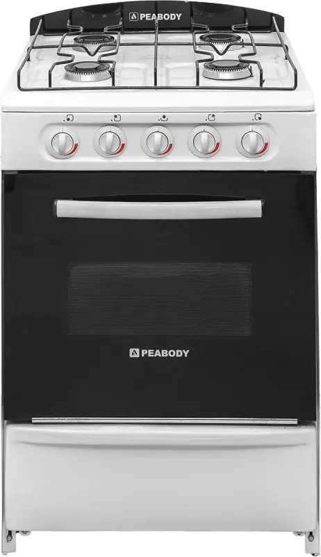 Cocina 4h. Peabody blanca gtia 12m.