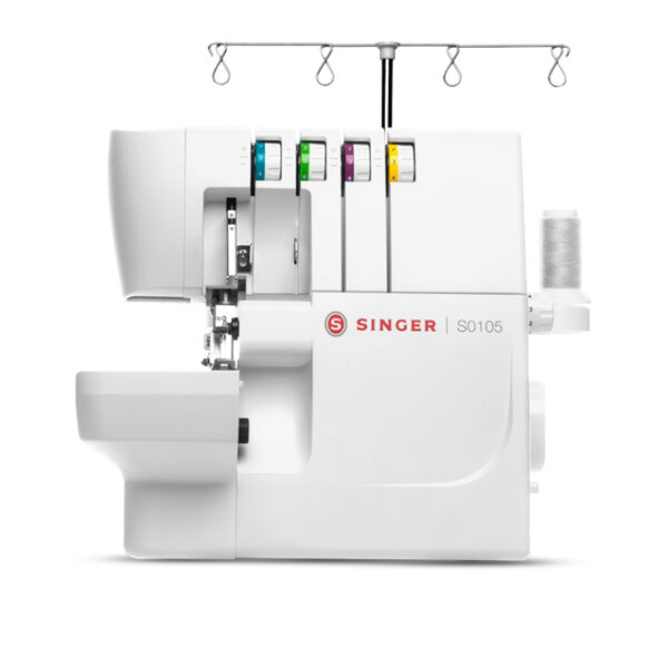 Maquina de coser Singer Overlock cose con 2. 3 o 4 hilos. Velocidad 1300ppm