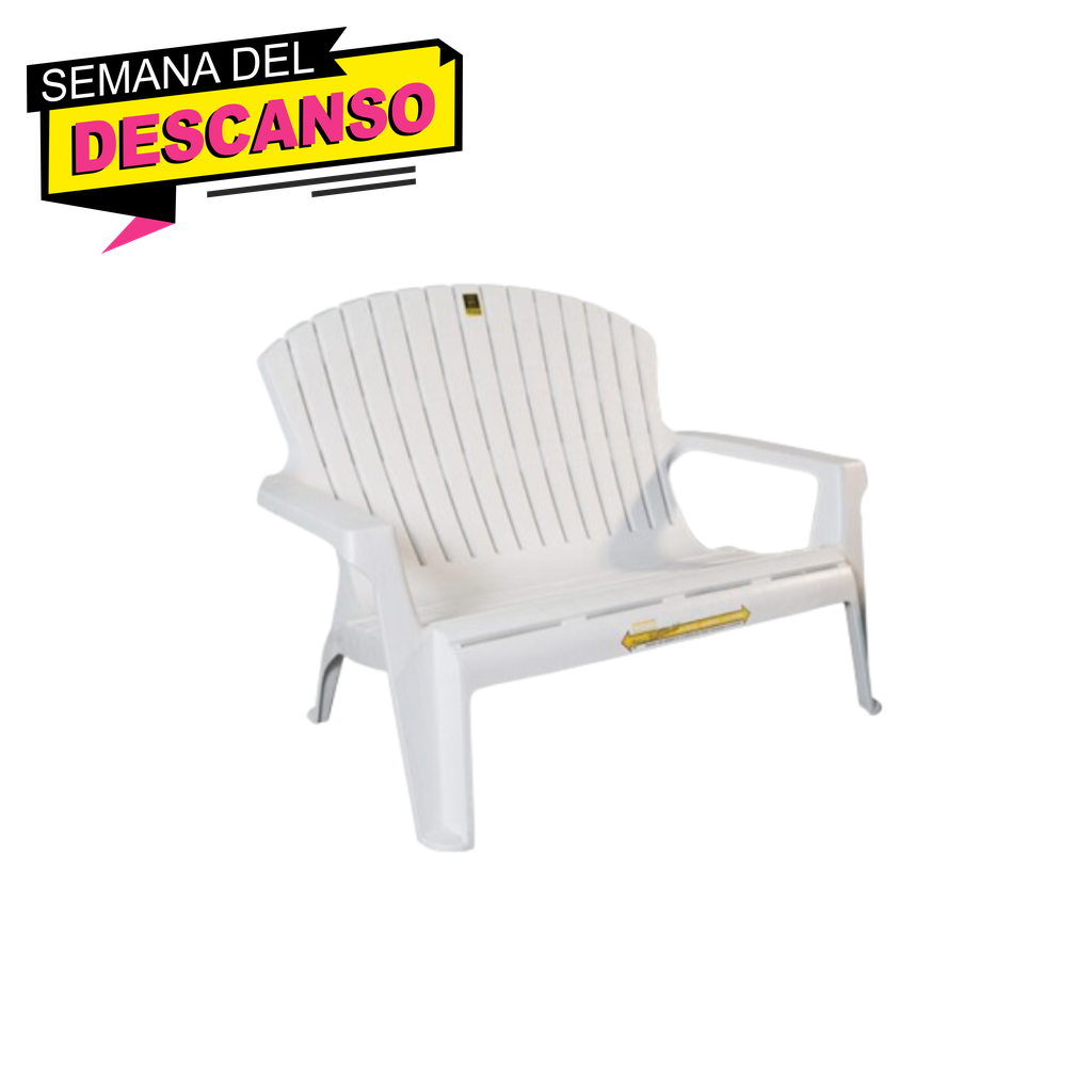 Sillon Gran California negro doble