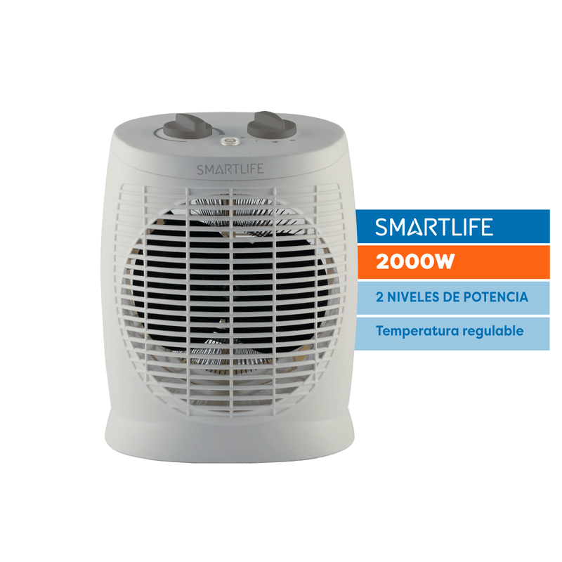 Caloventor Smartlife 2000w. dual gtia 6m.