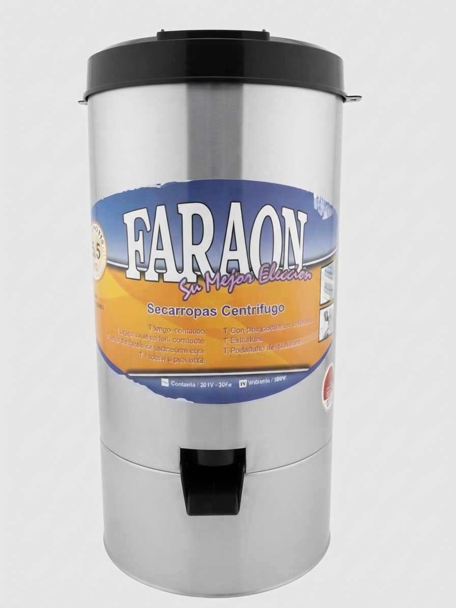 Secarropas Faraon 6.5kg batea de acero inox. gtia 12m.
