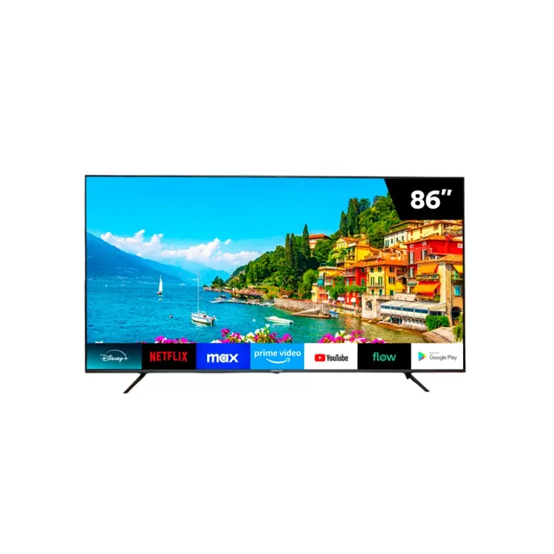 Led Smart TV 86 Enova 4K UHD Google Tv gtia 12m.