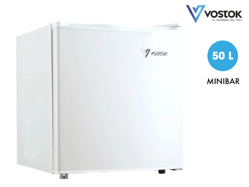Heladera Vostok 50lts blanco gtia 12m.