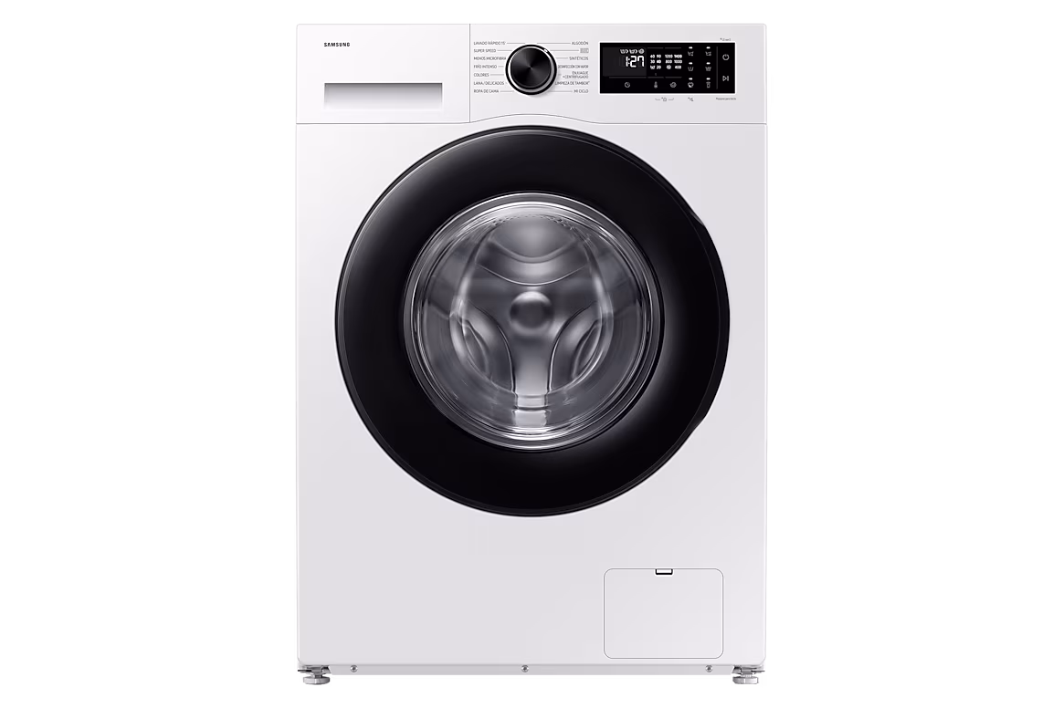 Lavarropas Samung 10.5kg carga frontal 1400rpm blanco gtia 12m.