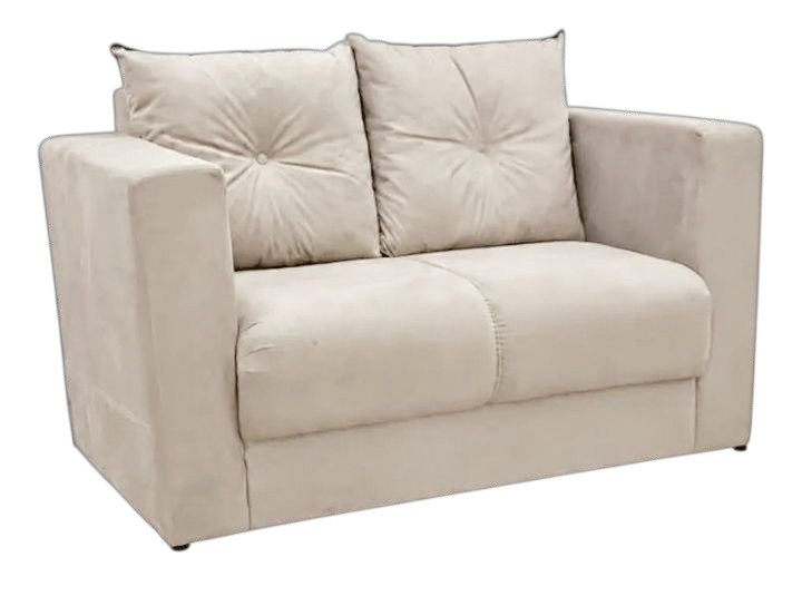 Sofa Yostin pana 2c. CREMA CLARO