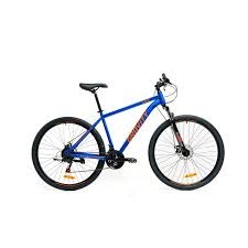 Bicicleta Rodado 29 Dank Gravity shiming TZ MTB acero azul/naranja